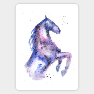 Dapple Galaxy Horse Sticker